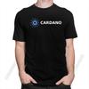 Классическая модная футболка с логотипом Cardano для мужчин, футболка из чистого хлопка, повседневная, Bitcoin, Крипто-монета, Топы, Уличная одежда, Футболка