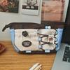Office Supplies Pen Bag Adjustable Makeup Storage Bag Personality Stationery Case  Student Writing