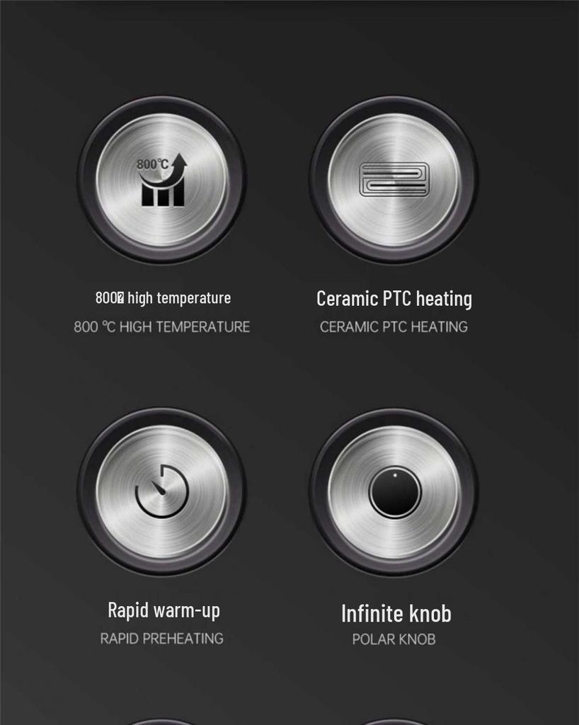 M Anpai Коммерческая электрическая высокотемпературная печь для стейков и лапши - Полностью автоматическая машина для гриля