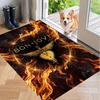 Soft Floor Carpet Bon Jovi Pattern Area Rug Decorative Mat For Home Room Decoration