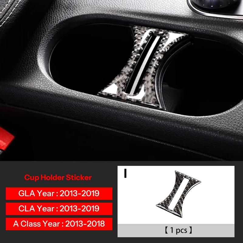 For Mercedes Benz A Class W176 GLA X156 CLA Accessories Car Interior Air Conditioning CD Console Panel Cover Trim Car Styling