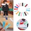 Accessory 20 Colors Doll Clothing Zippers Garment Applique Mini Zipper Handmade Sewing Scrapbooking