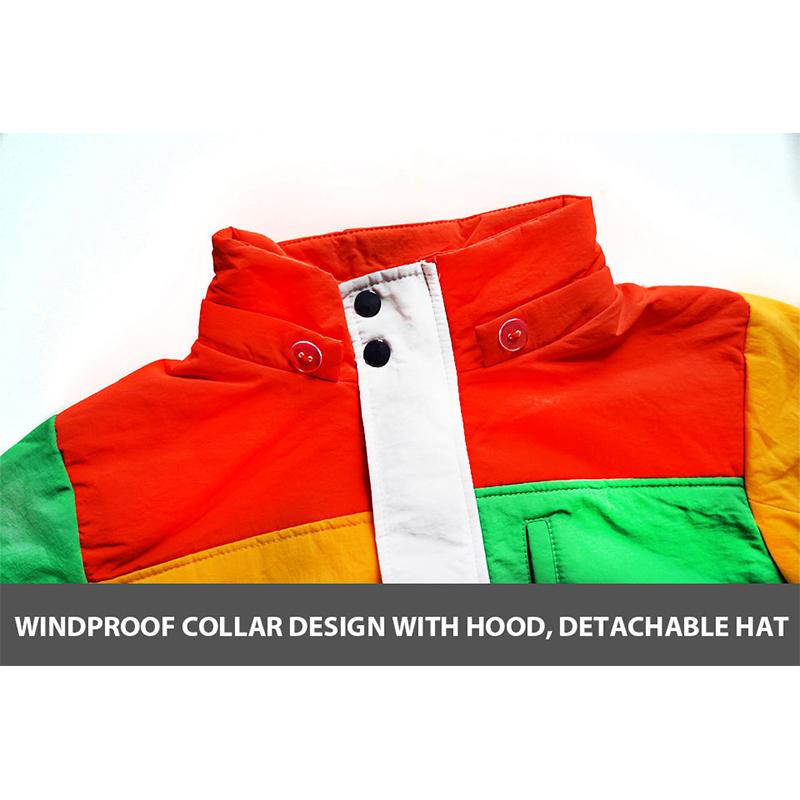 Зимний детский лыжный костюм, ветрозащитная водонепроницаемая теплая куртка, зимняя куртка для девочек и мальчиков, уличная куртка