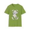 Unisex Softstyle Cute Moonball Girl T-Shirt- Whimsical, Playful Streetwear