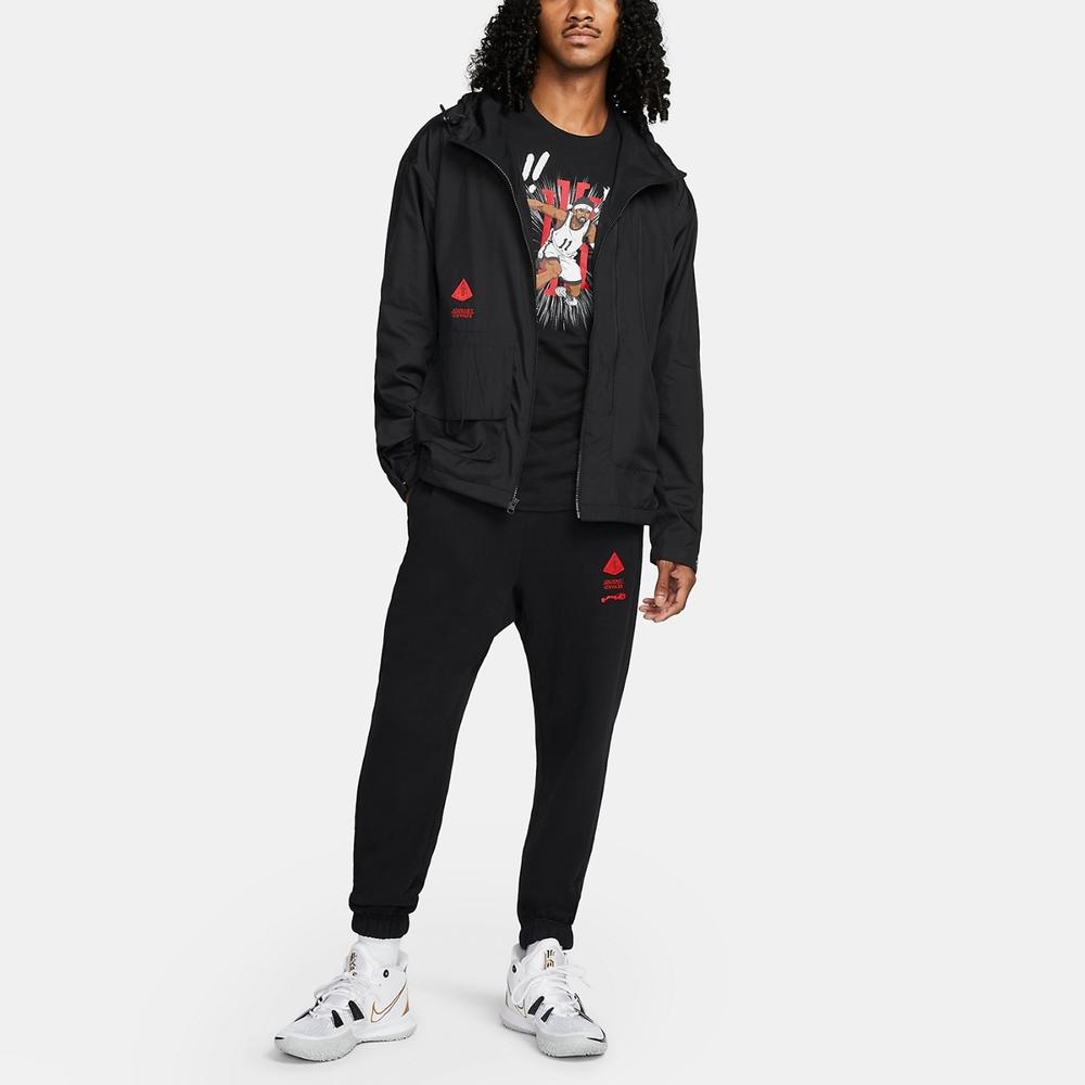 Nike Jackets Men's Black Hooded Non Detachable Moderate (Unisex) Jackets DA6695 010