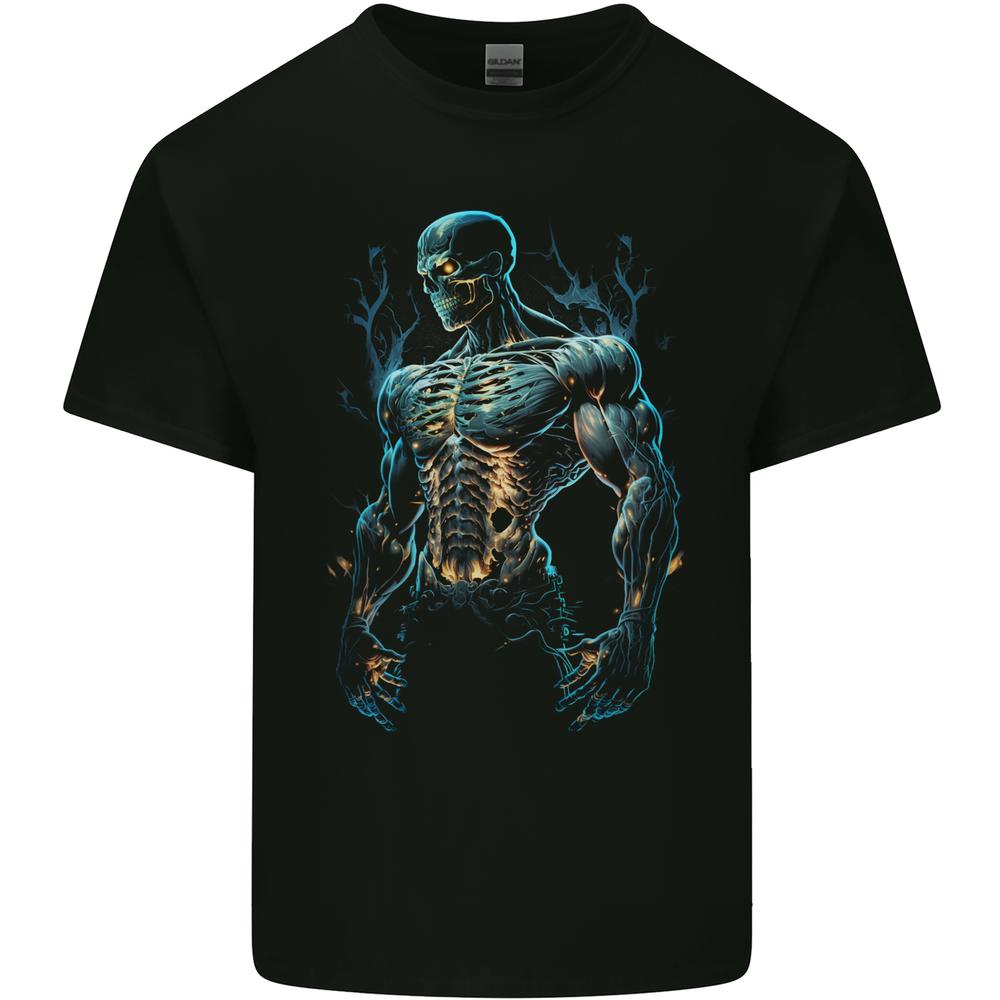 26 Eternal Physique Skull Gym Bodybuilding MMA Mens Cotton T-Shirt Tee Top Unisex T-Shirt