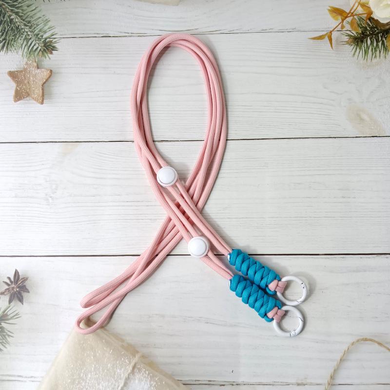 Регулируемый плетеный ремешок для телефона - съемный ремень через плечо