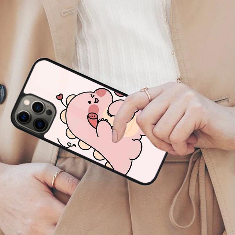 Cute Cartoon Animal Dinosaur Magnetic Phone Case For APPLE iPhone 17 Air 16 14 13 12 Pro Max 15 Plus Wireless MagSafe Cover