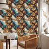 Ink Gold and Rust Wallpaper for Living Room and Bedroom 50x1000