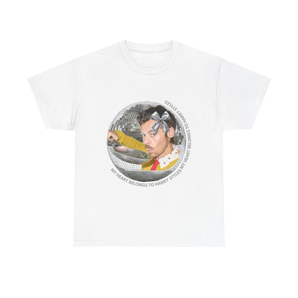 Harry Styles Glitter Ball Graphic Tee | Fan Merch Tshirt 'Kiss All the Time. Disco, Occasionally'