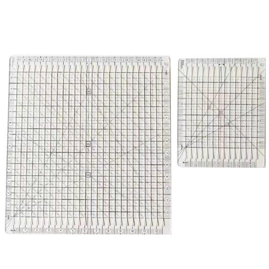 5 в 1 линейка для раскроя одеял, прозрачная швейная линейка с 14/26 канавками, акрил