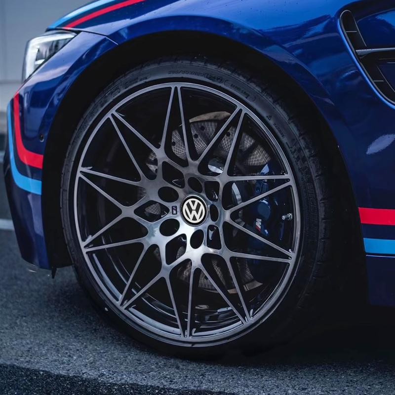 4 шт. 60 мм Колпачки центра ступицы колеса автомобиля Автоаксессуары для Volkswagen B5 B6 B7 T4 T5 Golf 4 5 6 7 Polo Passat Tiguan Jetta Gol