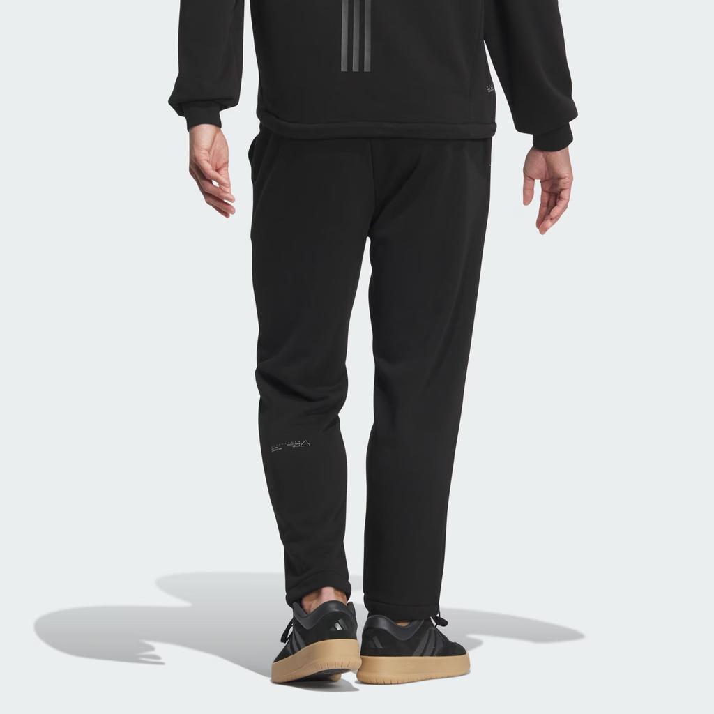 adidas ТЕХНИЧЕСКИЕ ВЯЗАНЫЕ БРЮКИ-ДЖОГГЕРЫ ДЛЯ ДОЖДЯ Повседневные брюки Мужские Черные JI8675