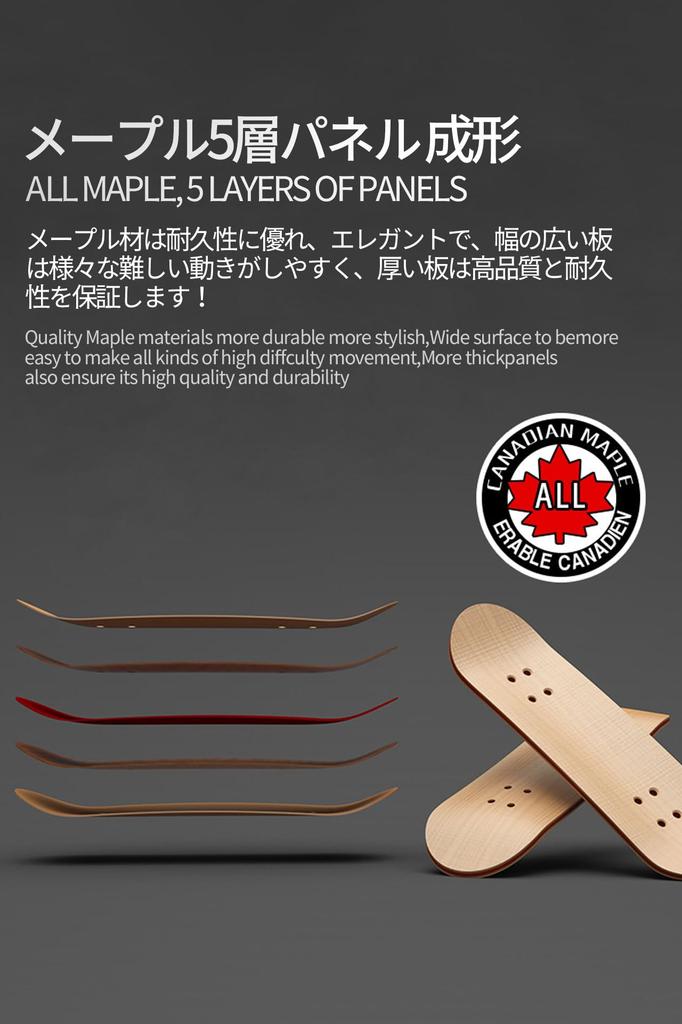 Finger Finger Finger Educational Stress Birthday Gift Skateboard, Skateboard, Technique, Toy, Relief, Gift, (White Wheels)