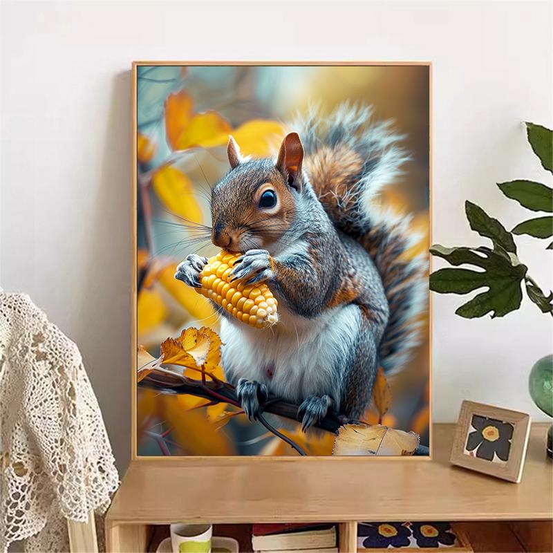 5d DIY Алмазная картина вышивка крестом животные белки Алмазная вышивка мозаика полный круглый дрель домашний декор