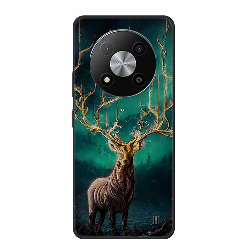 Phone Case For ZTE Blade A73 5G Back Cover Case Black Silicone Shockpoof Soft Funda For ZTE Blade A73 5G Case A 73 6.52" Coque