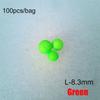 High Quality Rig Rigging Material  Stoppers Fishing Floats Beads Beans Foam Floats Ball Bottom