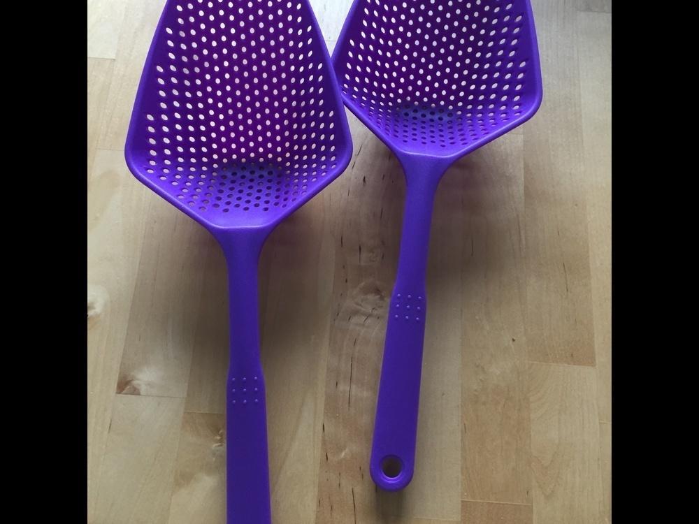 Large Spoon Colander Pasta Heat-resistant Strainer Kitchen Accessories