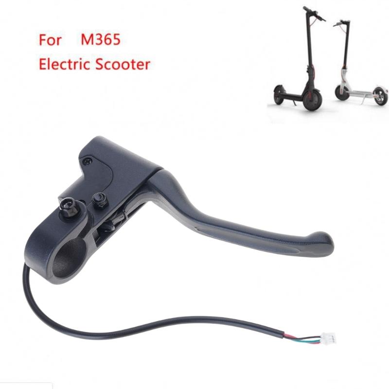 Aluminum Alloy Left Brake Lever Handbrake Replacement Aluminum Alloy Electric Scooter Brake Handle Easy Installation