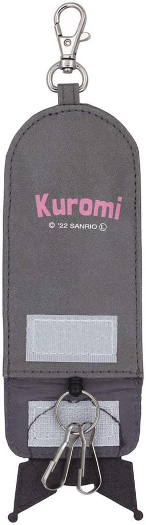 Skater Key Case with Reel Key Chain Key Storage Case Kuromi Sanrio ZKC1-A