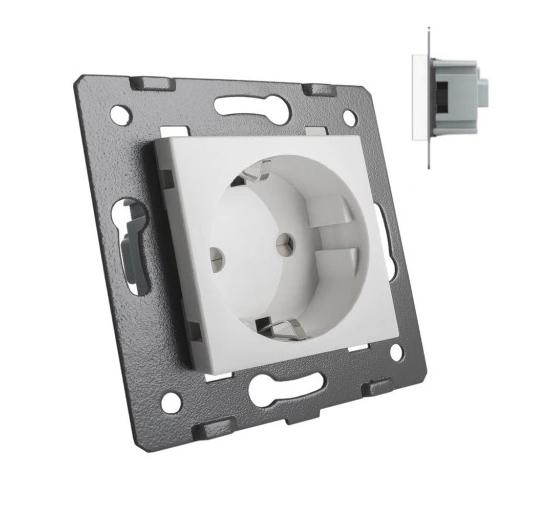 Livolo Electrical Socket Insert White