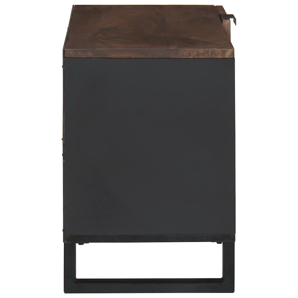 TV Stand Walnut 80 x 33 x 46 cm Particleboard