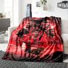 AC Milan Team Star Players Collage Print Flannel Blanket Soft Warm Throw Blanket Football Fan Sofa Bed Decor
