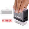 A/C Payee Self Inking Rubber Stamp Custom Colop Office Stationary P20 Mini Stamper