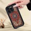 Чехол для телефона с цветочным узором в стиле персидского ковра для IPhone 17 16 15 14 Plus 13 12 11 Pro Max Air Мягкая силиконовая крышка