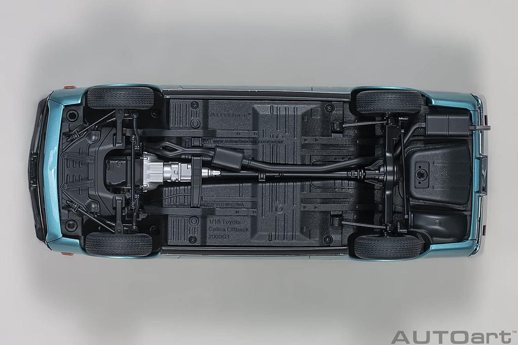 AUTOart Масштаб Toyota Celica Liftback 2000GT 1973 Металлик бирюзовый Готовая модель 1/18 (РА25)