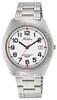 Citizen Analog Date Metal White Q&Q Men's Watch, Waterproof, Display, Band, D024-204,