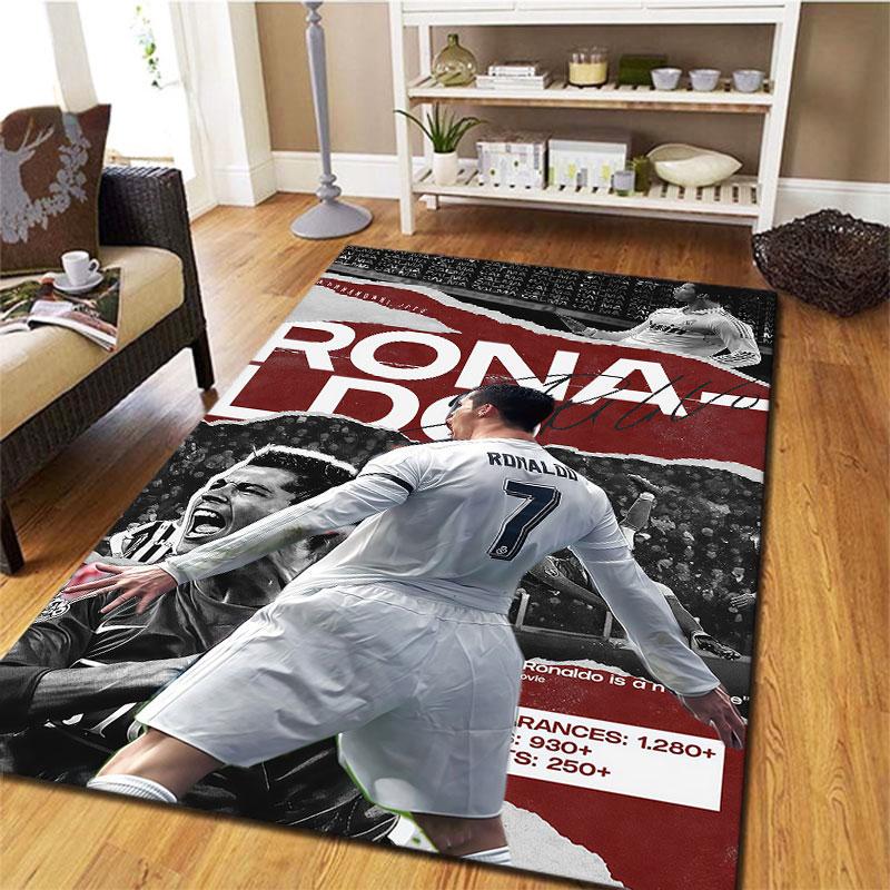 Ковер CR7 для гостиной, спальни, дома, украшение дивана, нескользящий коврик для игр детей