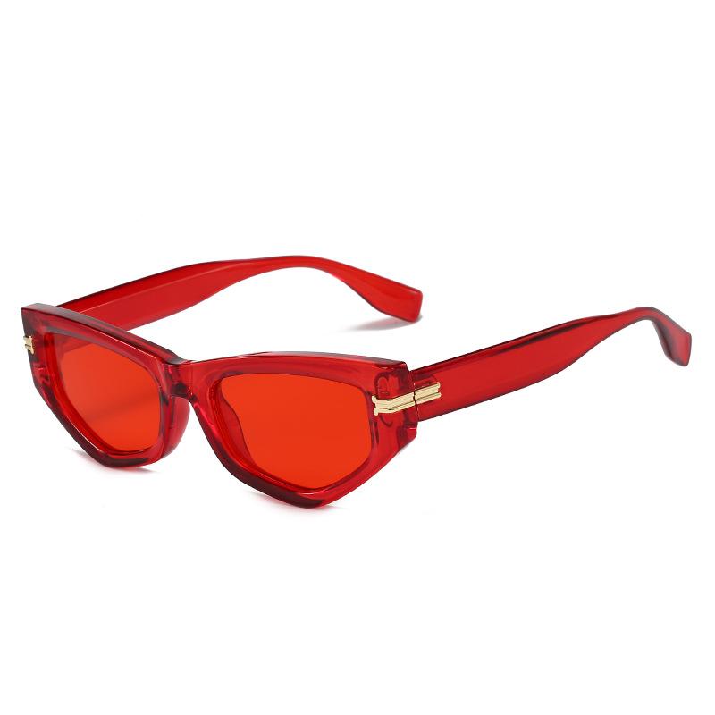 European And American New Cat'S Eye Triangle Internet Celebrity Sunglasses Women'S Versatile Personality Fashion Street Sunglasses