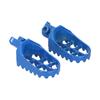 Пара алюминиевых подножек для ног для Yamaha PW50 PW80 TW200 TTR90 TTR90E Dirt Bike Motocross