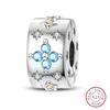 100% 925 Silver Fantasy Flying Dragon Mysterious Butterfly Charms Pendants Fit Qikaola Original Bracelets DIY Jewelry