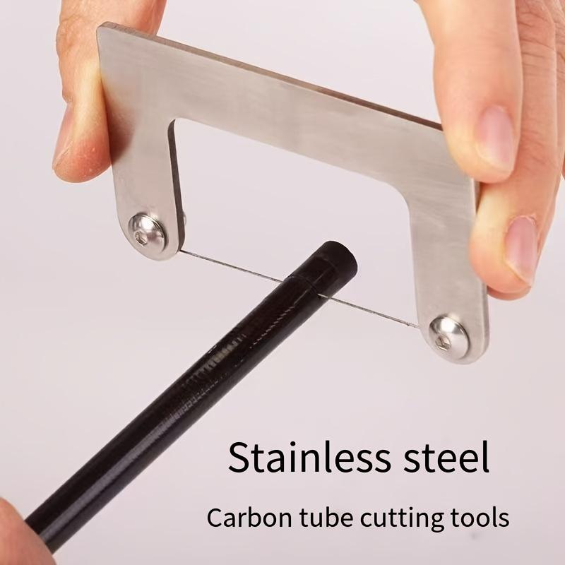 Portable Handheld Metal Wire Cutter Precision Cutting Tool for Wood Plastic Carbon Fiber Tube DIY Stainless Steel Mini Wire Saw
