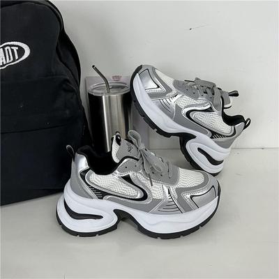 Новая модная брендовая обувь высокого качества, повседневная дышащая женская обувь на толстой подошве, женские кроссовки для бега, повседневная обувь