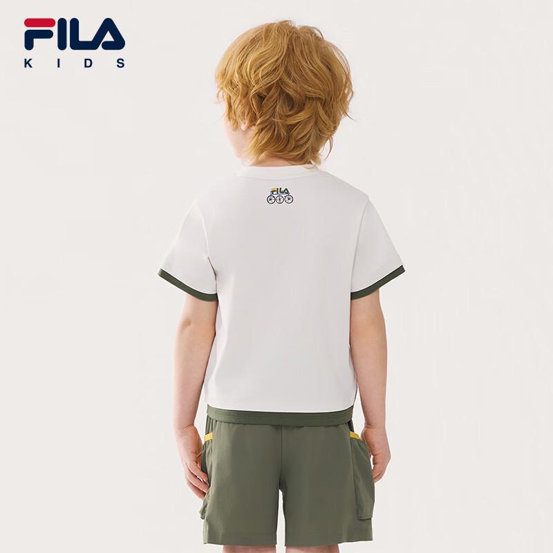 Fila Летняя футболка с коротким рукавом для мальчиков