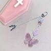 Butterfly Ballet Shoes Keychain Pendant Hanging Decoration Backpack Bag Charm