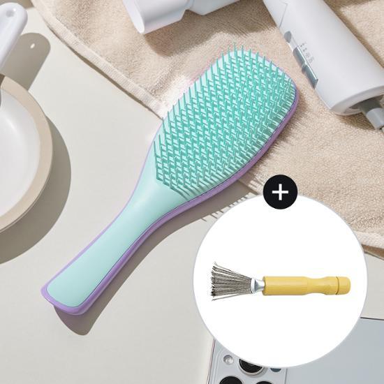 Tangle Teezer Специальный набор для распутывания волос Wet Detangler (Выберите 1 из 2 типов) (В комплект входит очиститель щеток.)