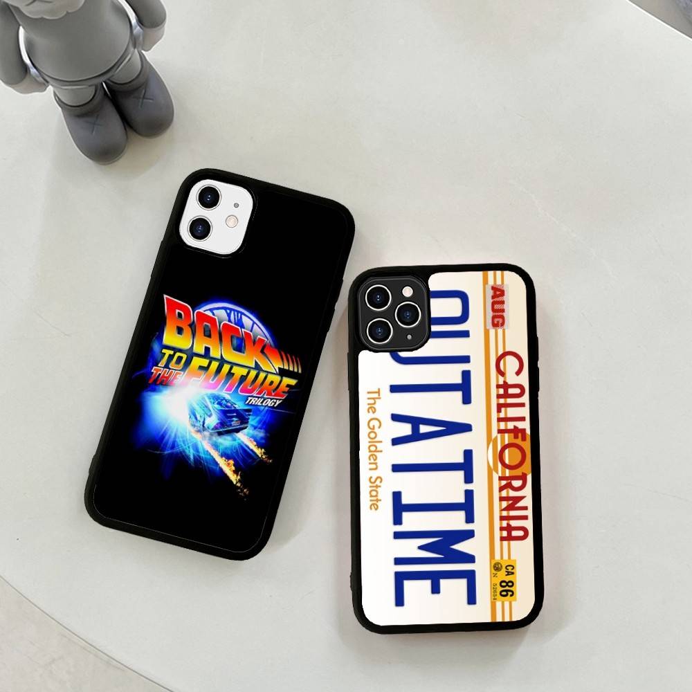 Защитный чехол для телефона Back To The Future из ПК+ТПУ для IPhone 17 16 Pro Max 15 Plus 14 13 12 11