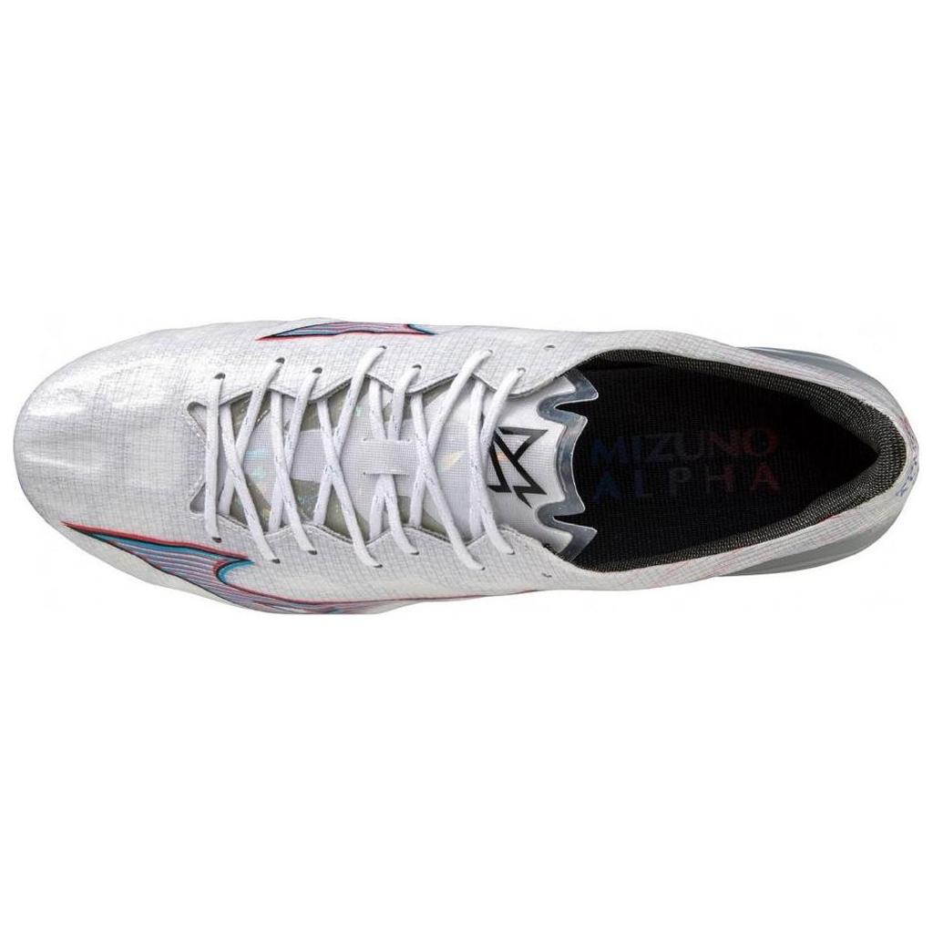 Mizuno FG Для твердого грунта Натуральная трава Нескользящие Износостойкие Футбольные бутсы Унисекс Бело-красные Mizuno P1GA236209