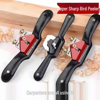 Набор рубанков для птиц: Деревообрабатывающий рубанок, Ручной рубанок, Деревянный рубанок, Столярный толкательный рубанок