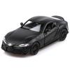 TOKAXI Масштаб 1/36 2020 Toyota Supra Модель автомобиля из литого металла, Игрушечная машинка с механизмом оттягивания, Подарок для мальчиков и девочек (черный)