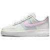 Кроссовки Nike Air Force 1 07 Женские Белые с Велюровым Свушем Summit-White Light-Bone DQ0826-100