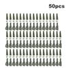 Safety Tubes 50pcs Fishing Terminal Fishing Tackle Lead Clips Tail Rubbers