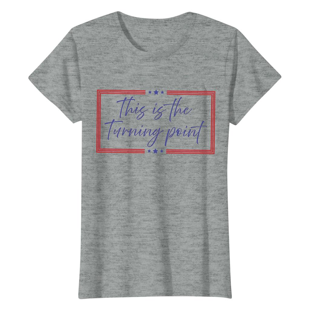 Women's Casual Daily Printed Top Round Neck T-shirt