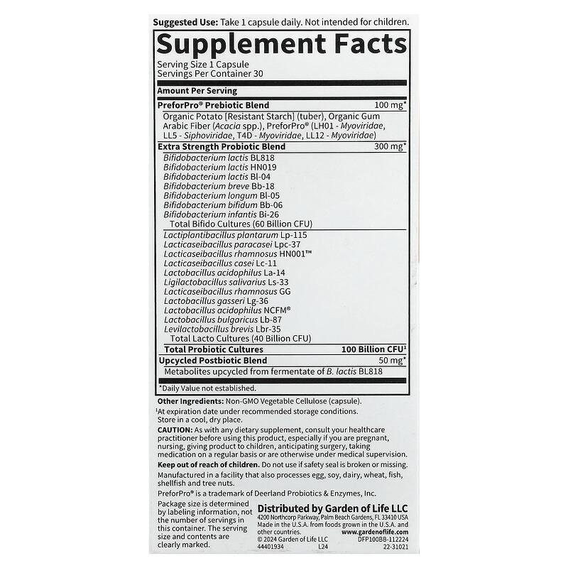 Probiotics, 30 Vegetarian Capsules