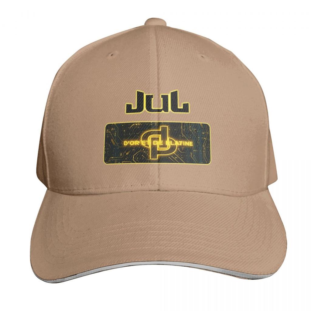 Кепка с логотипом рэпера Jul Модная повседневная бейсболка Регулируемая кепка Хип-хоп Летние Унисекс Бейсболки