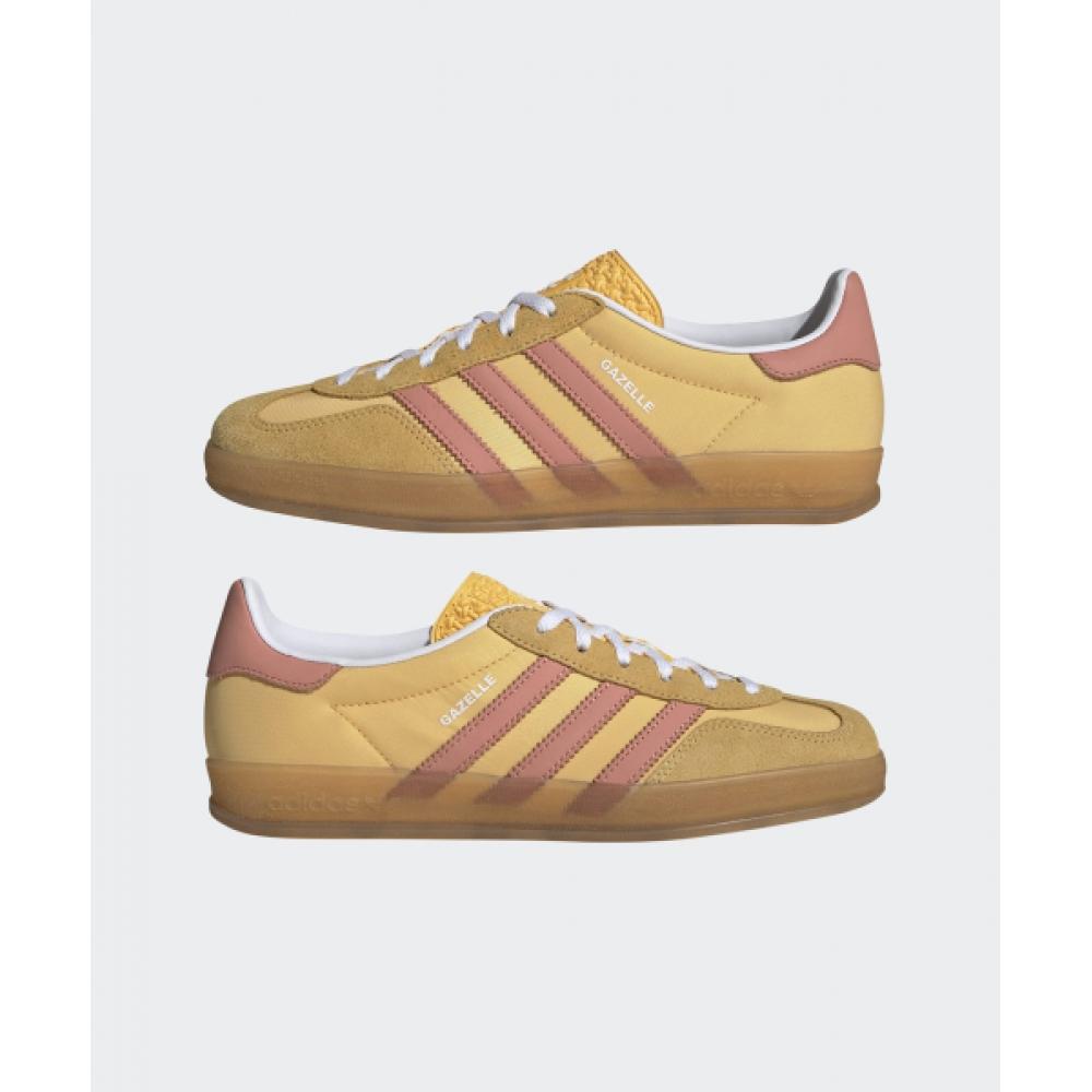 Adidas Газель для помещений W желтый Розовый Ie2959